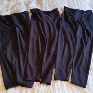 3 pairs Old Navy Elevate Go Dry Leggings M black